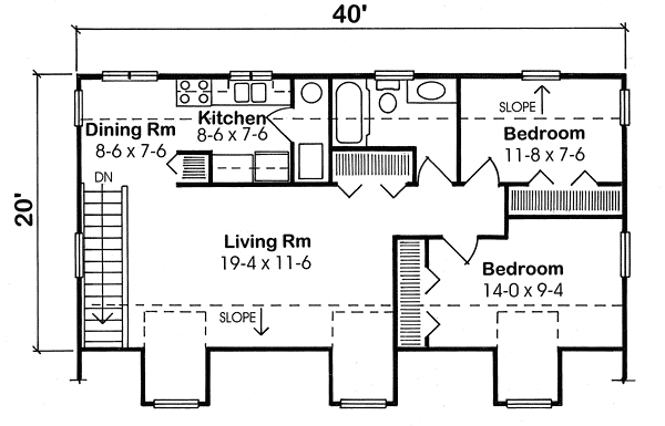 Upper/Second Floor Plan:46-753