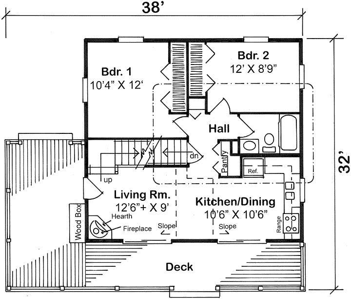 Main Floor Plan: 46-754