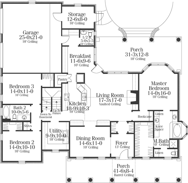 Main Floor Plan: 47-102