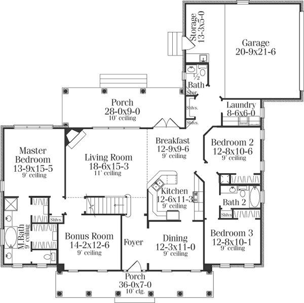 Main Floor Plan: 47-103