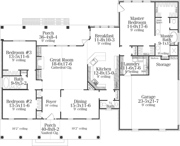 Main Floor Plan: 47-109