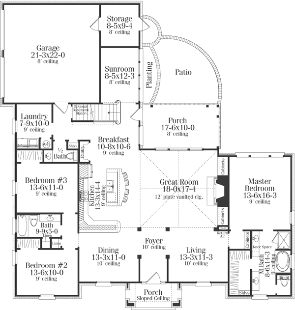 Main Floor Plan: 47-110