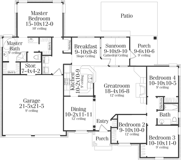 Main Floor Plan: 47-111