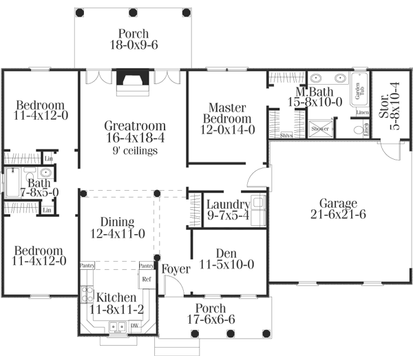 Main Floor Plan: 47-113