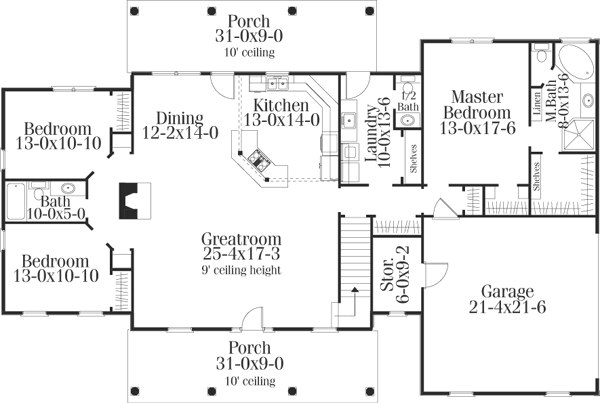 Main Floor Plan: 47-114