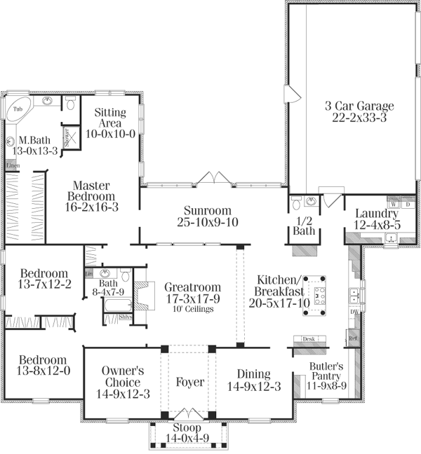 Main Floor Plan: 47-115