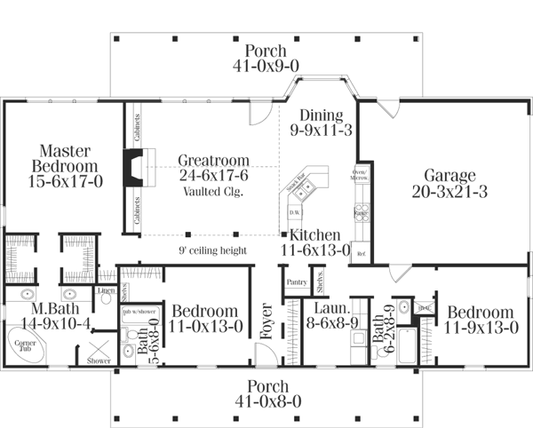 Main Floor Plan: 47-116