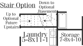 Southern Style Home Design Plan: 47-119