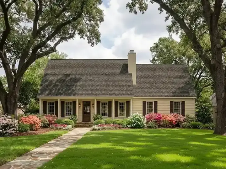 Southern house plans 47-122 - front exterior, 1,492 sq ft, 3 bed, 2 bath house plans | Monster House Plans