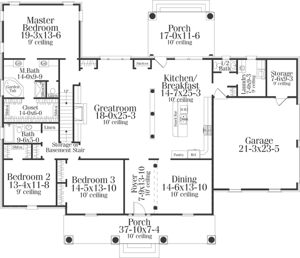 Main Floor Plan: 47-123