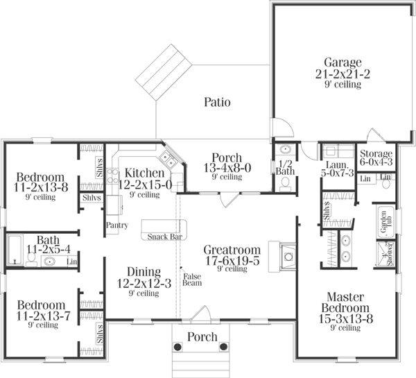 Main Floor Plan: 47-126