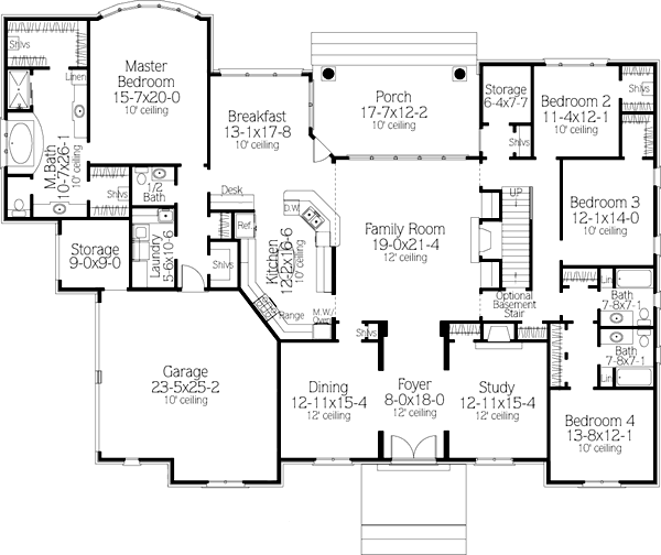 Main Floor Plan: 47-127