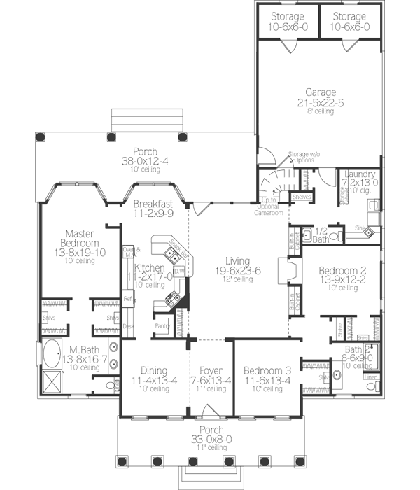 Main Floor Plan: 47-128