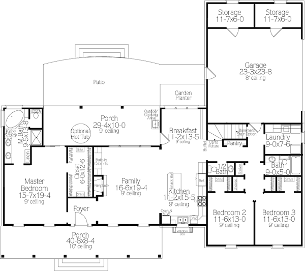 Main Floor Plan: 47-129
