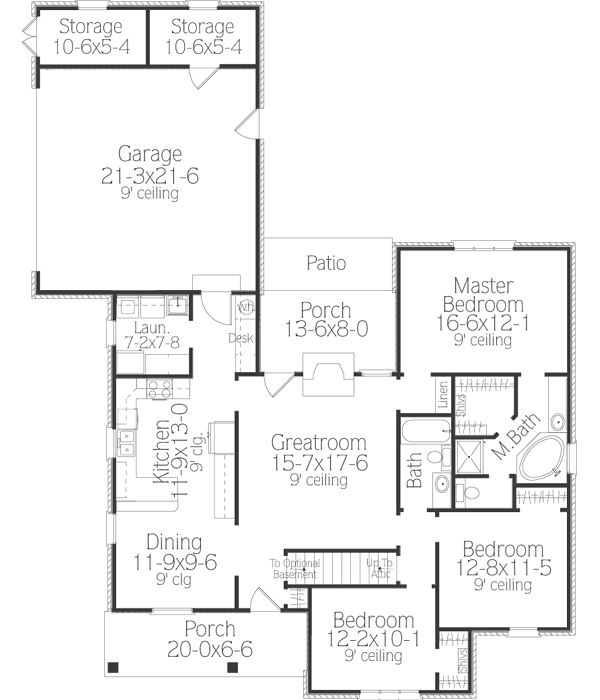 Main Floor Plan: 47-132
