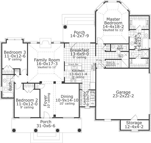 Main Floor Plan: 47-135