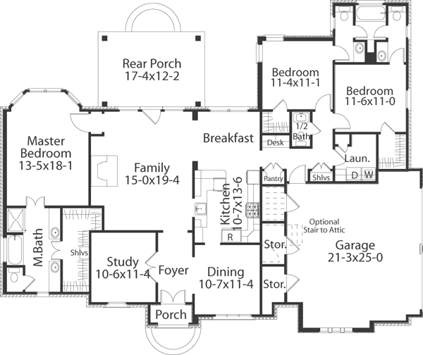 Main Floor Plan: 47-138