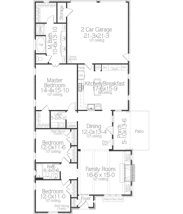 Main Floor Plan: 47-142