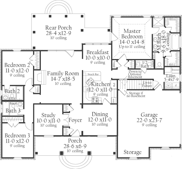 Main Floor Plan: 47-143