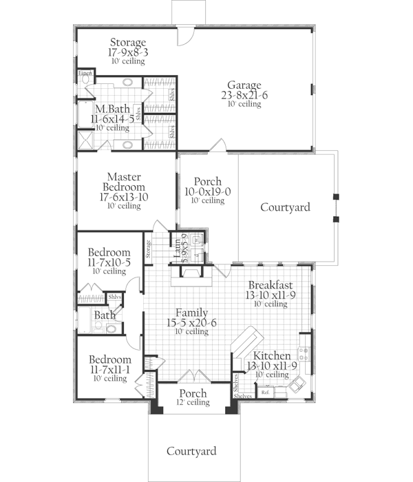 Main Floor Plan: 47-144