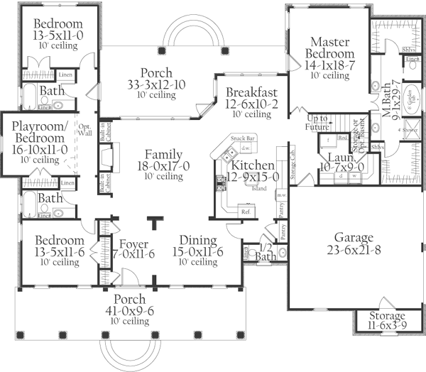 Main Floor Plan: 47-145