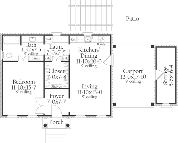 Main Floor Plan: 47-146