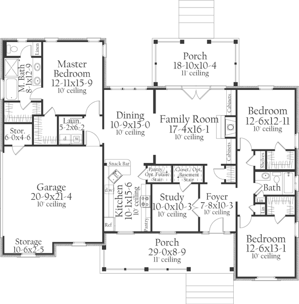 Main Floor Plan: 47-147