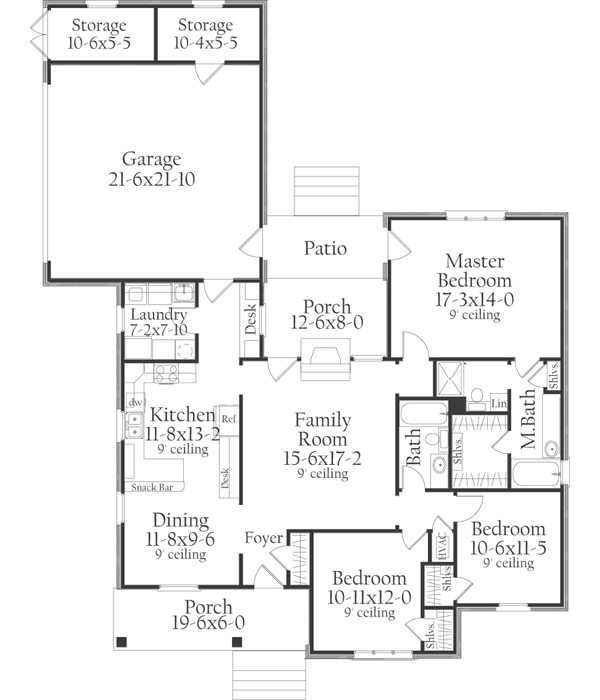 Main Floor Plan: 47-148