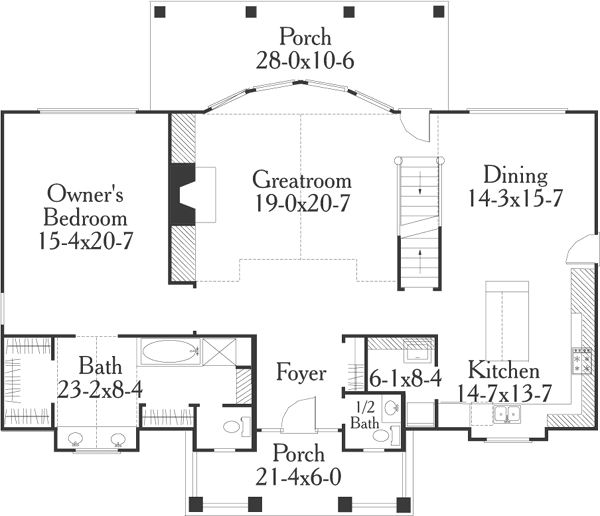 Main Floor Plan: 47-160