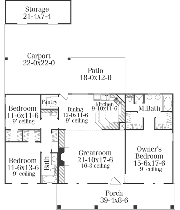Main Floor Plan: 47-161