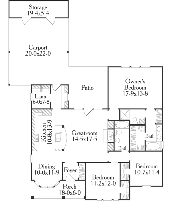 Main Floor Plan: 47-163