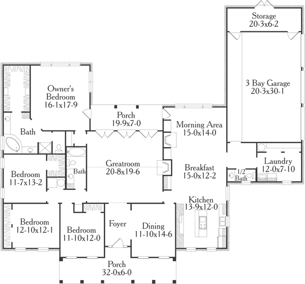 Main Floor Plan: 47-165