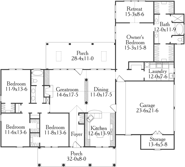 Main Floor Plan: 47-167