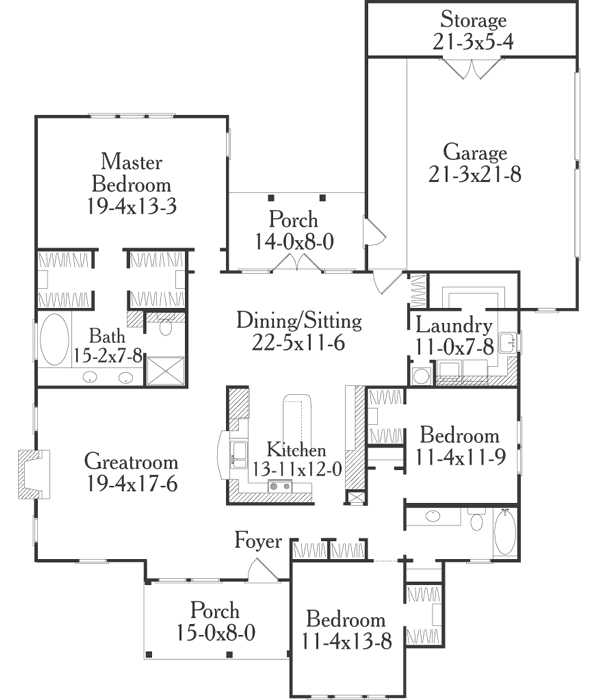 Main Floor Plan: 47-170