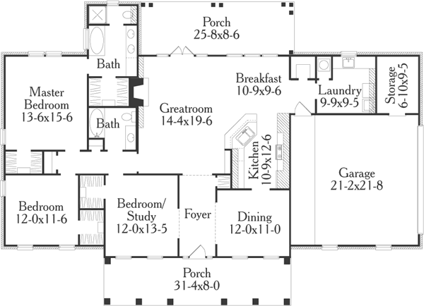 Main Floor Plan: 47-171