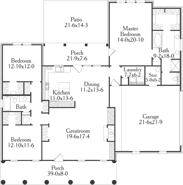 Main Floor Plan: 47-177
