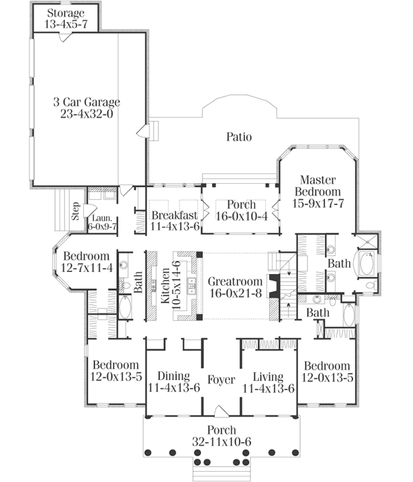 Main Floor Plan: 47-180