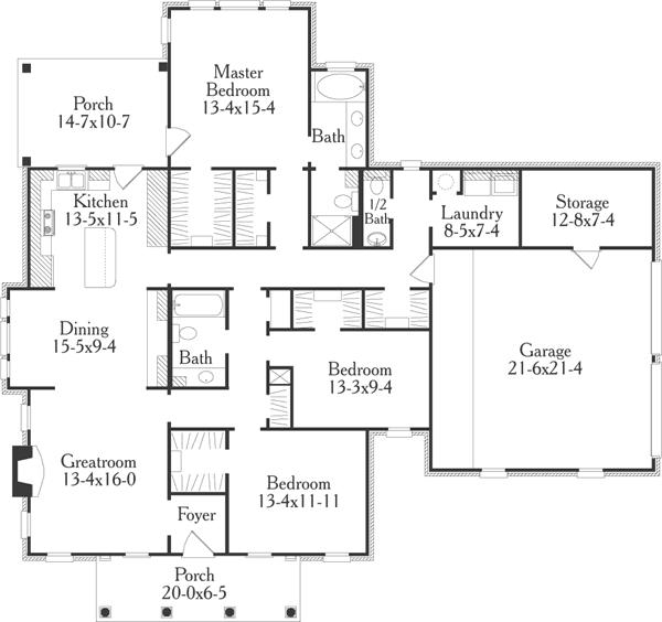 Main Floor Plan: 47-181
