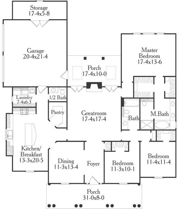 Main Floor Plan: 47-183