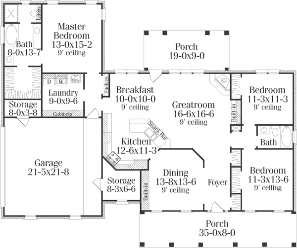 Main Floor Plan: 47-184