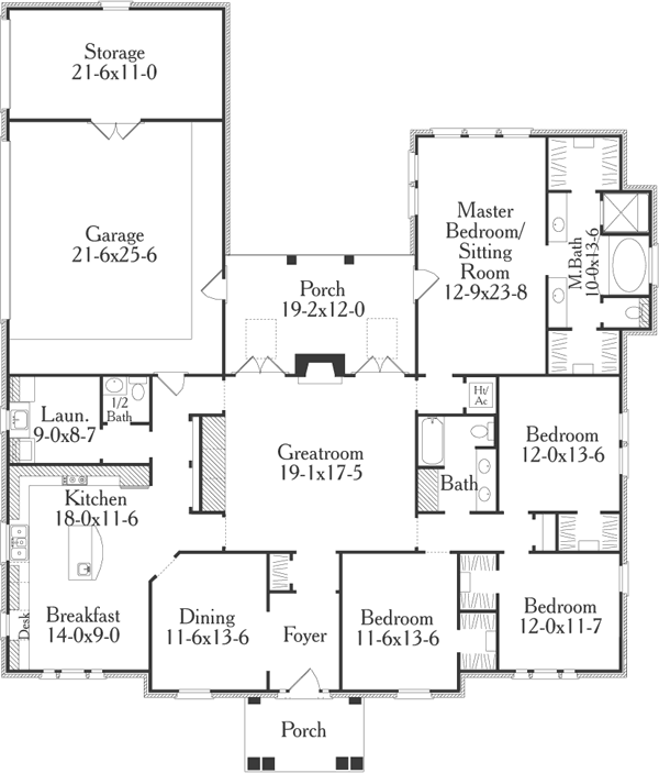 Main Floor Plan: 47-189