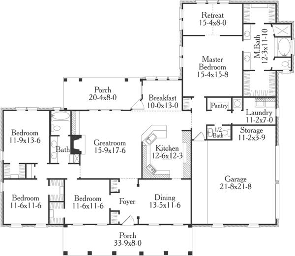 Main Floor Plan: 47-190