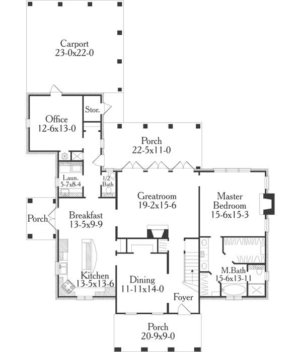 Main Floor Plan: 47-193