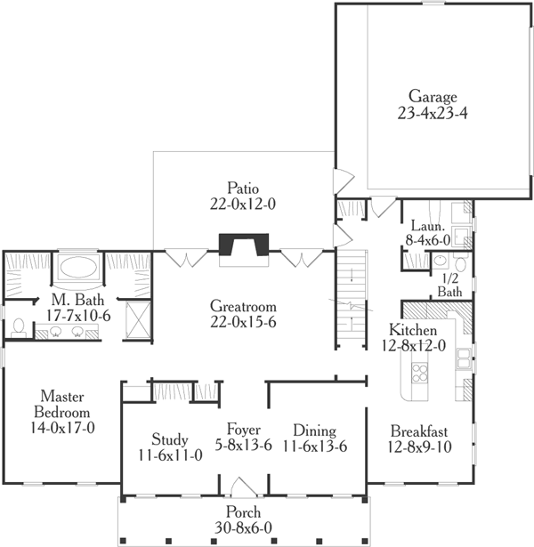 Main Floor Plan: 47-194