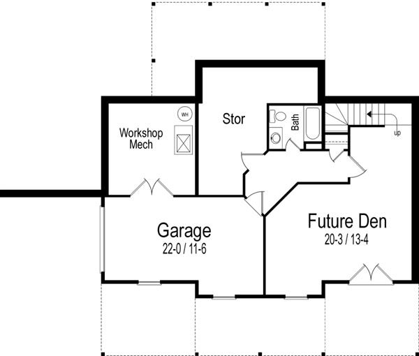 Lower Floor Plan: 48-101