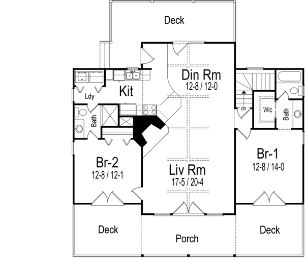 Main Floor Plan: 48-101