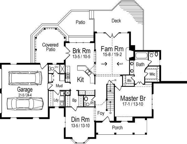 Main Floor Plan: 48-108