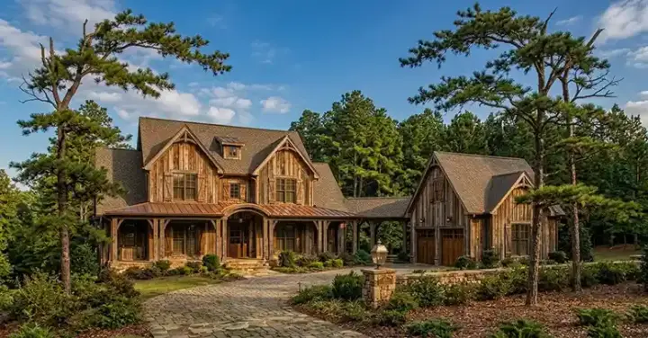 Southern house plans 48-112 - front exterior, 3,205 sq ft, 3 bed, 3 bath house plans | Monster House Plans