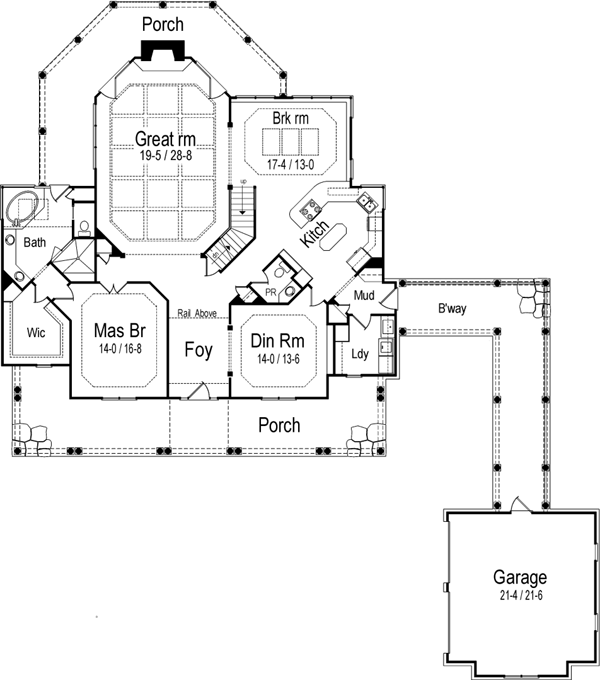 Main Floor Plan: 48-112