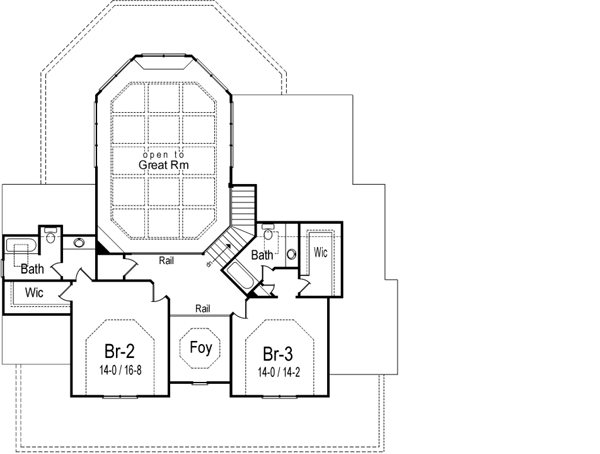 Upper/Second Floor Plan: 48-112